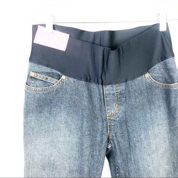 NWT Liz Lange bootcut Maternity Jeans - Picture 3 of 7